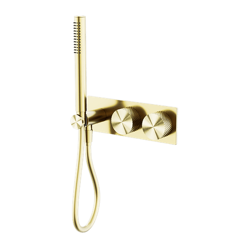 Opal Shower System Brushed Gold