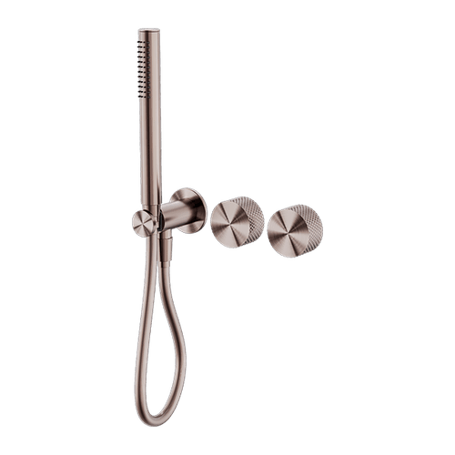 Opal Shower System Separate Plate Brushed Bronze