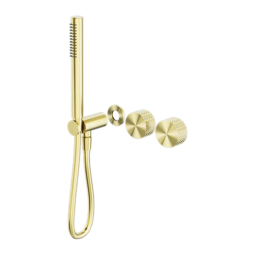 Opal Shower System Separate Plate Kit Brushed Gold