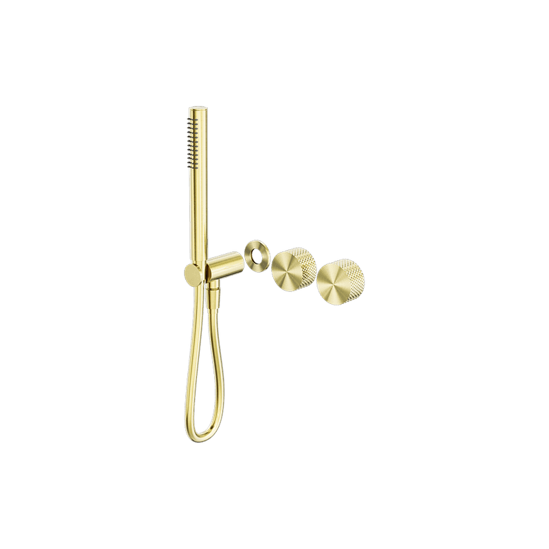 Opal Shower System Separate Plate Kit Brushed Gold