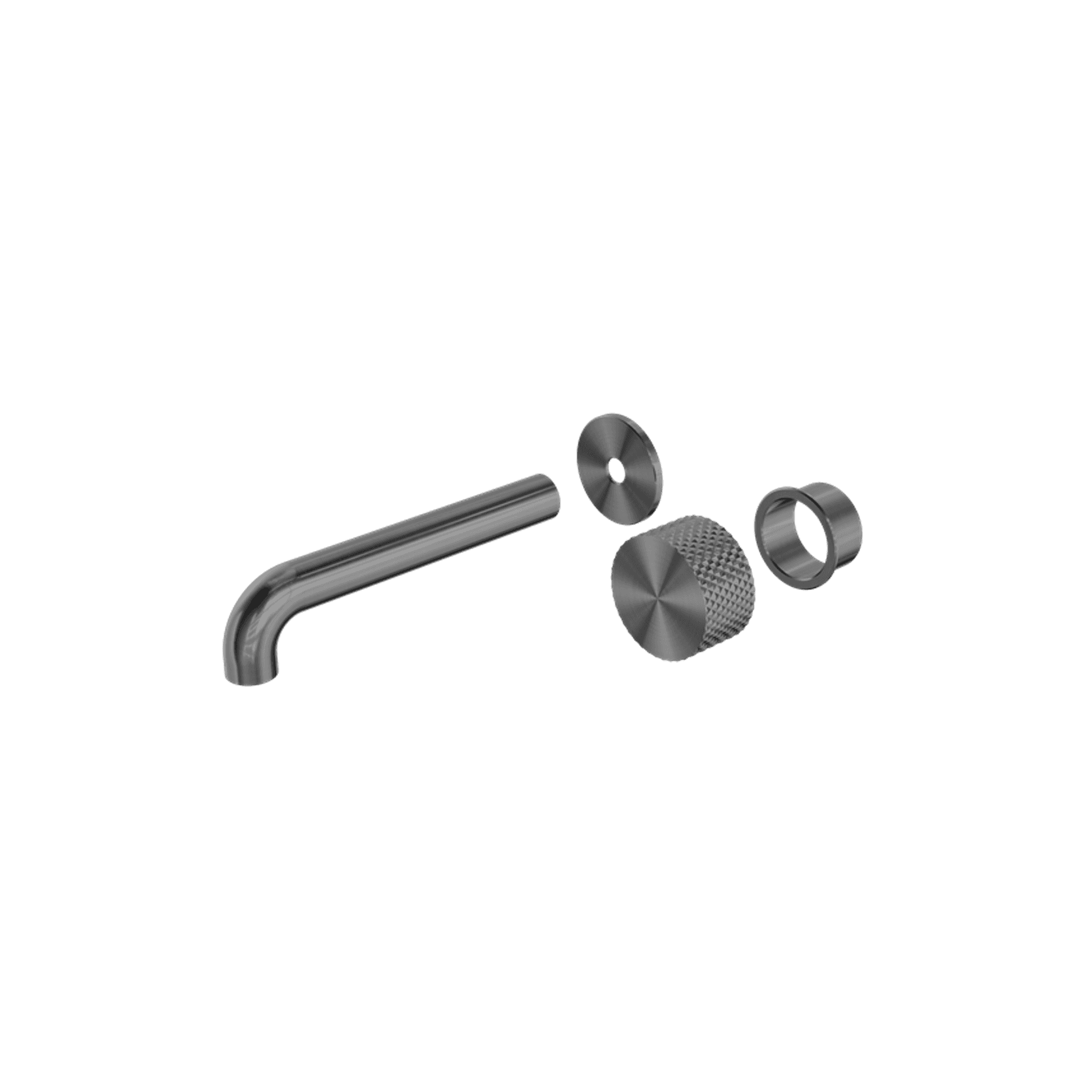 Opal Wall Basin/Bath Set 120mm Kit Graphite