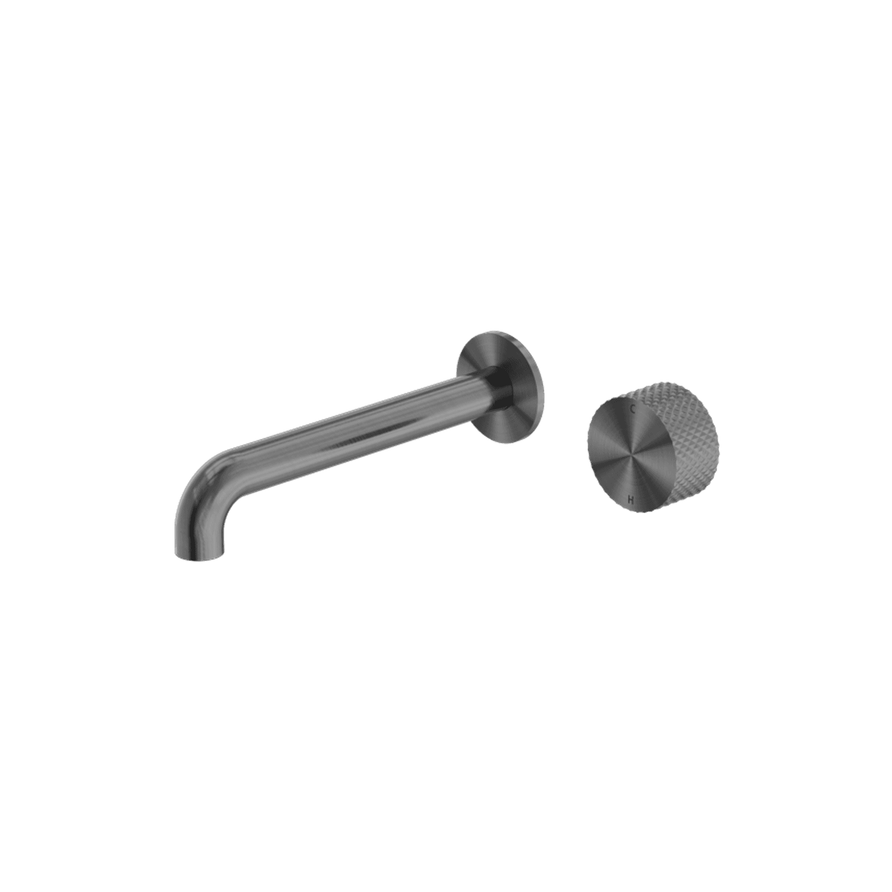 Opal Wall Basin/Bath Set 260mm Graphite