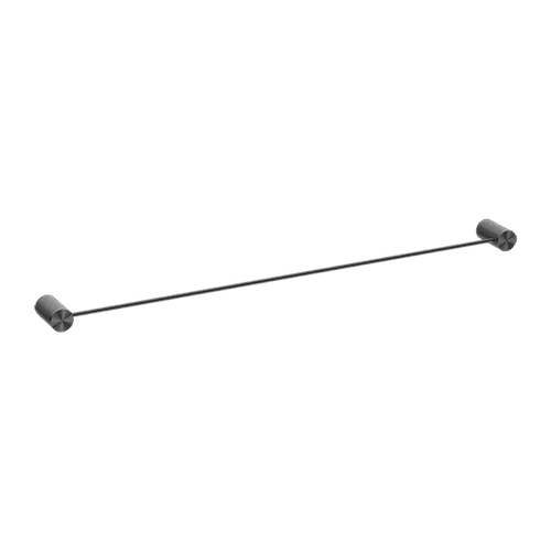 Opal Single Towel Rail 800mm Graphite