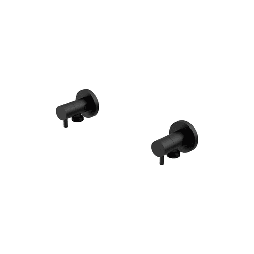 Washing Machine Tap Set Matte Black