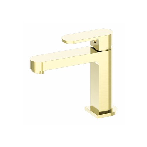 Ecco Basin Mixer Brushed Gold