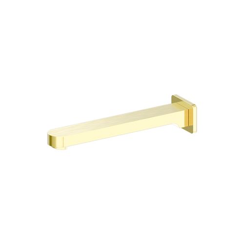 Ecco Fixed Bath Spout Only Brushed Gold