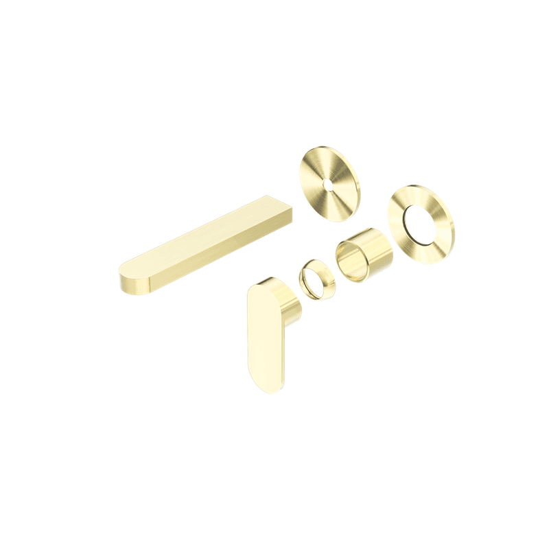 Ecco Wall Basin/Bath Mixer Separate Back Plate Trim Kits Only Brushed Gold