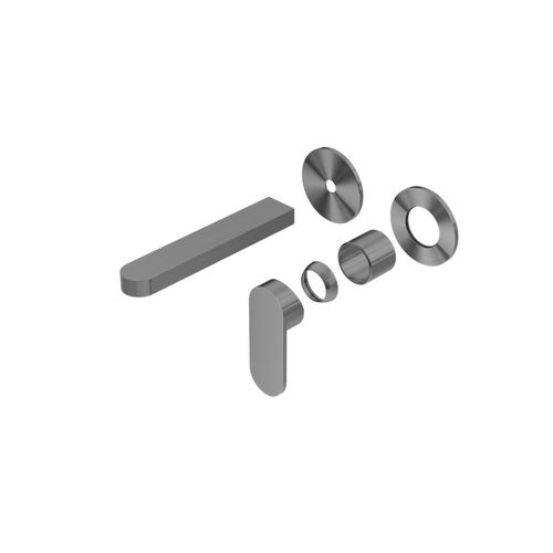 Ecco Wall Basin/Bath Mixer Separate Back Plate Trim Kits Only Gun Metal