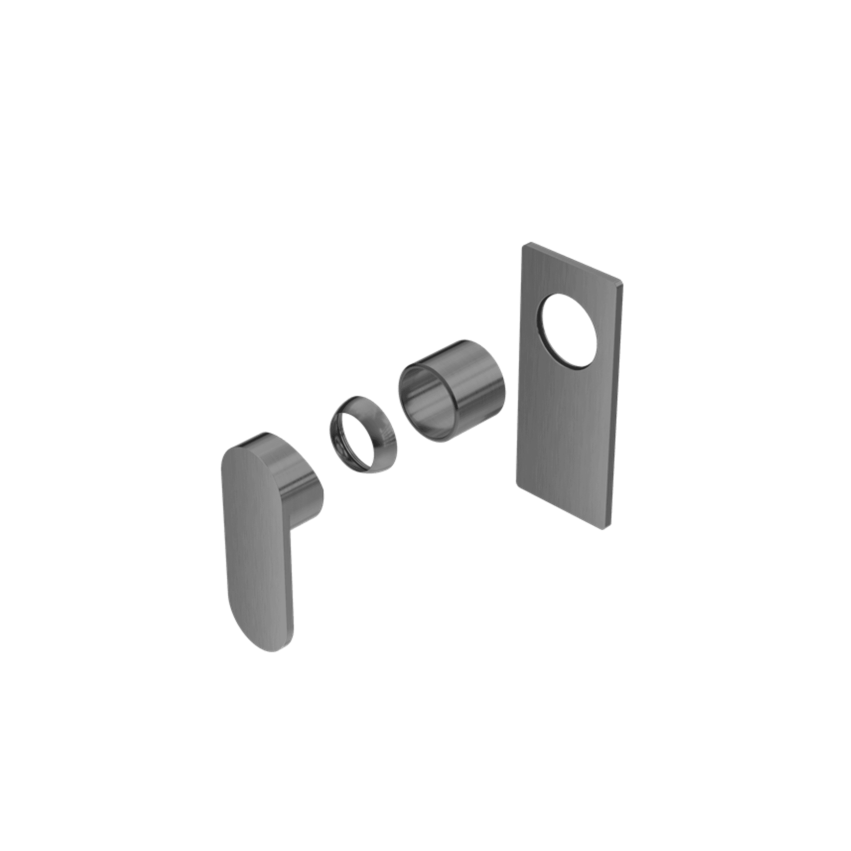 Ecco Shower Mixer Trim Kits Only Gun Metal