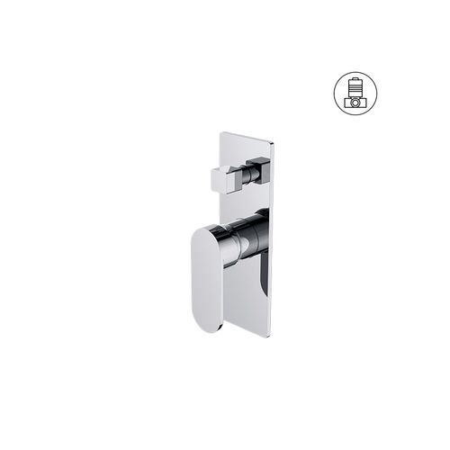 Ecco Shower Mixer With Divertor Chrome