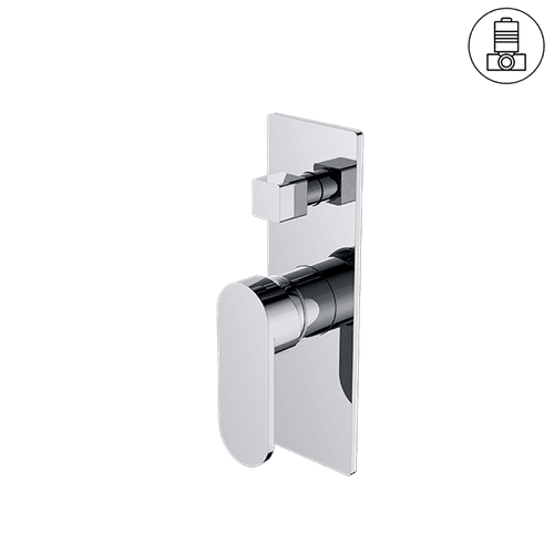 Ecco Shower Mixer With Divertor Chrome