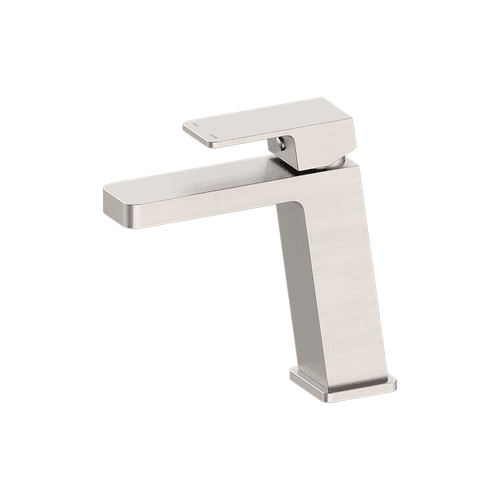 Celia Basin Mixer Angle Spout Brushed Nickel