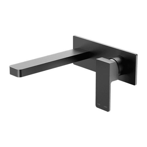 Celia Wall Basin/Bath Mixer Matte Black