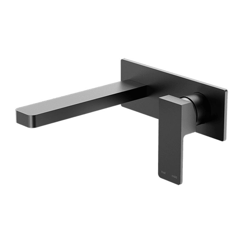 Celia Wall Basin/Bath Mixer Matte Black