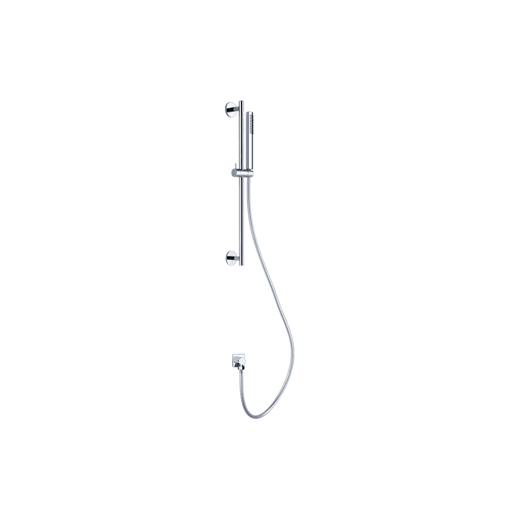 Dolce Shower Rail With Slim Hand Shower Chrome