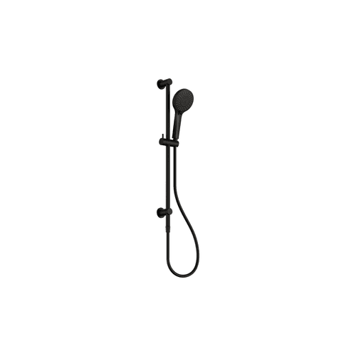 3-Function Shower Rail Matte Black