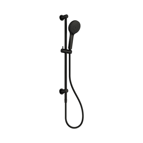 3-Function Shower Rail Matte Black