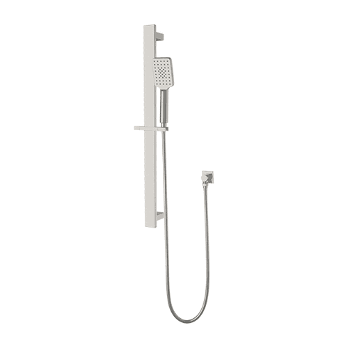 Celia New Shower Rail Brushed Nickel