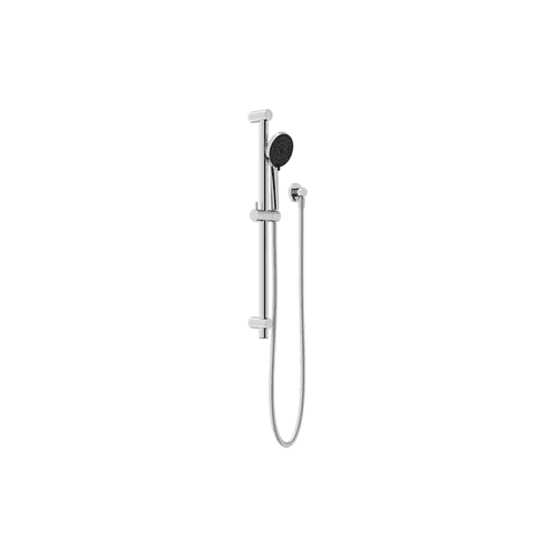 Round Metal Project Rail Shower Chrome