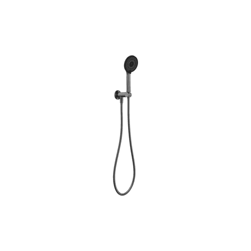 Project Round Shower On Bracket 4 Star Rating Gun Metal