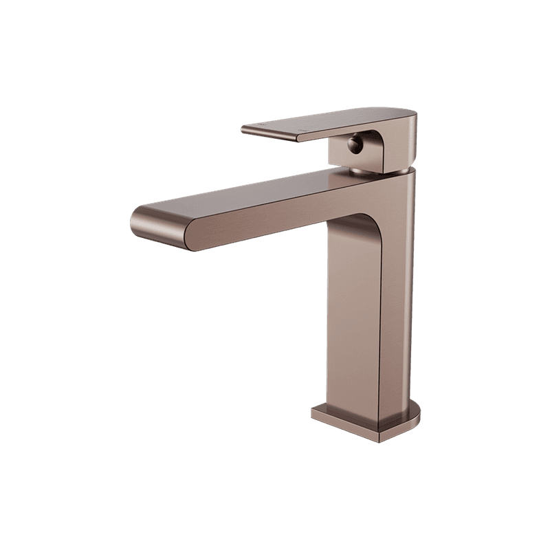Bianca Basin Mixer Straight Spout | Brushed Bronze