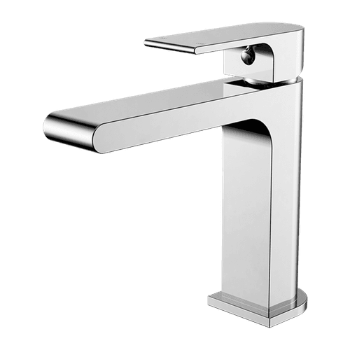 Bianca Basin Mixer Straight Spout | Chrome