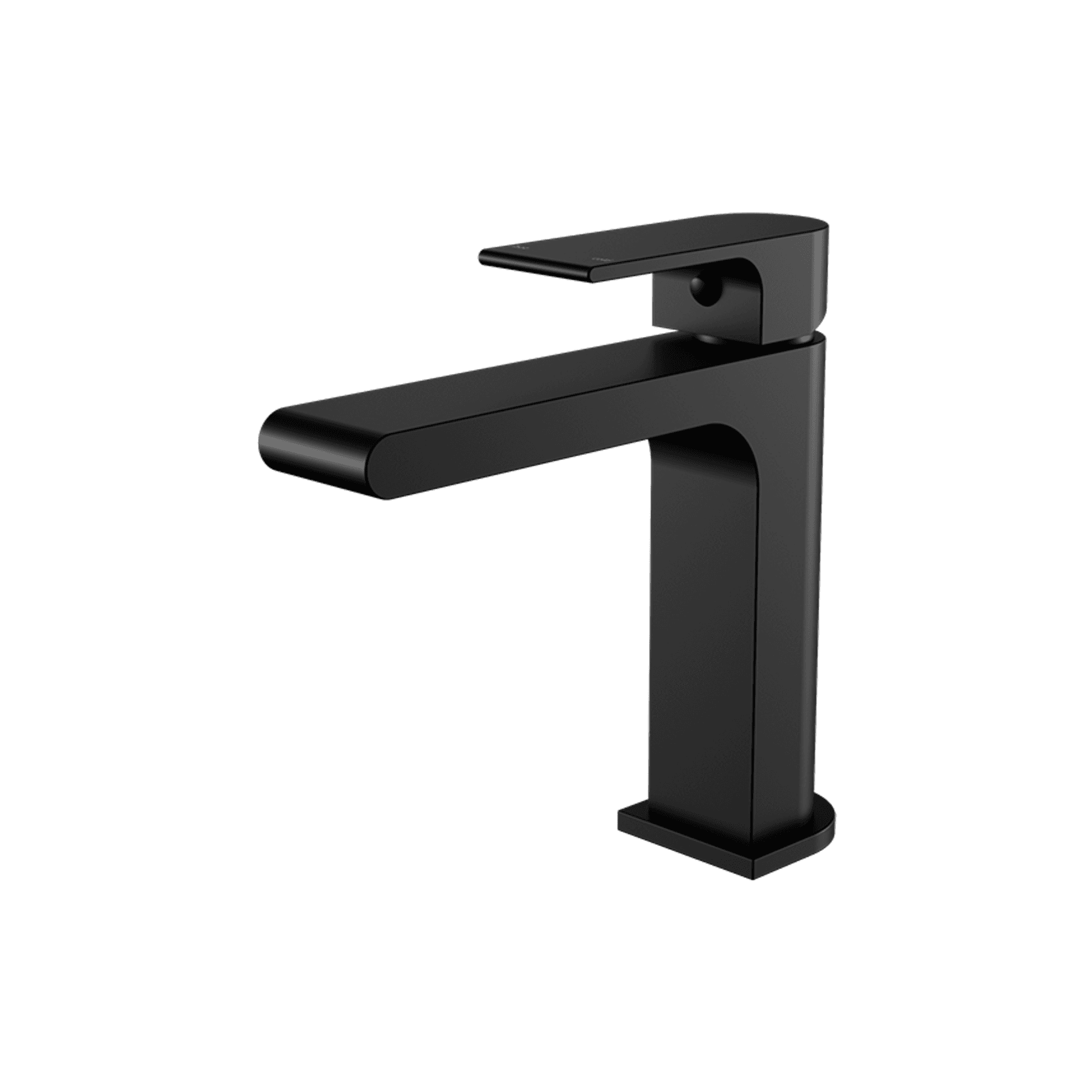 Bianca Basin Mixer Straight Spout | Matte Black