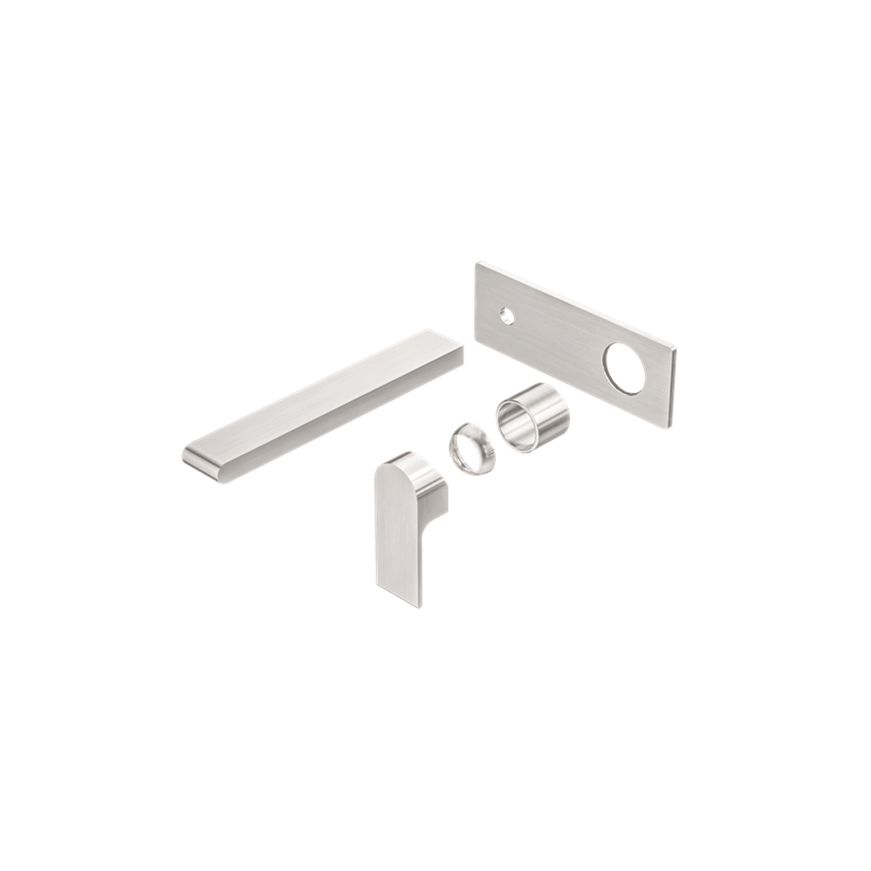 Bianca Basin/Bath Mixer 230mm Trim Kits | Brushed Nickel