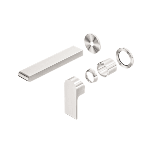 Bianca Mixer Back Plate 187mm Trim Kits | Brushed Nickel