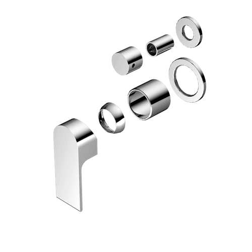 Bianca Shower Mixer & Divertor Back Plate | Chrome
