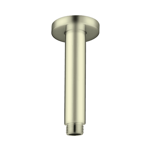 Round Ceiling Arm 100mm Length Brushed Gold