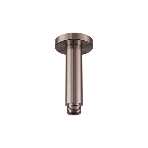 Round Ceiling Arm 100mm Length Brushed Bronze