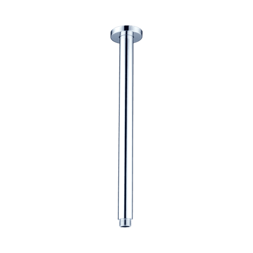 Round Ceiling Arm 600mm Length Chrome
