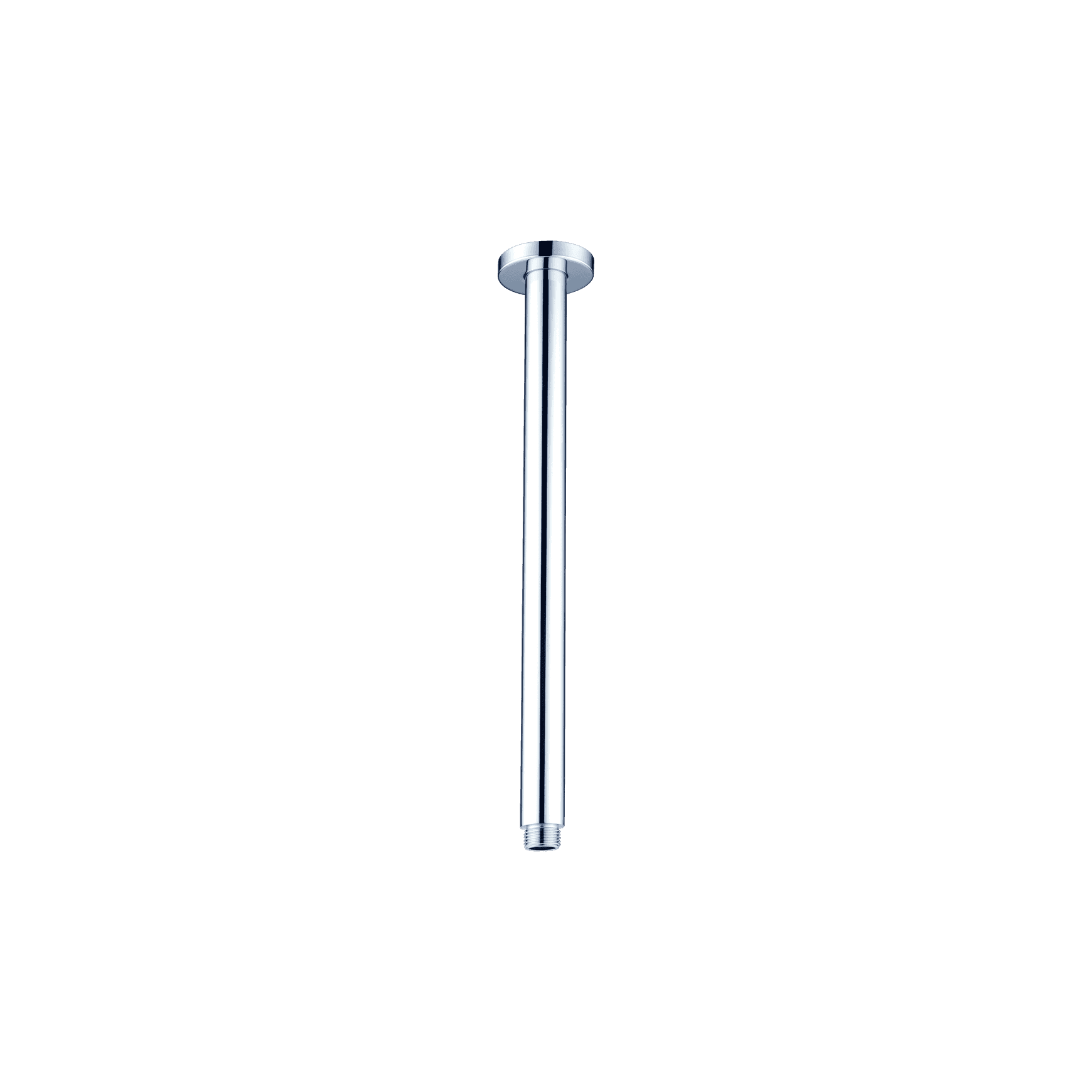 Round Ceiling Arm 600mm Length Chrome