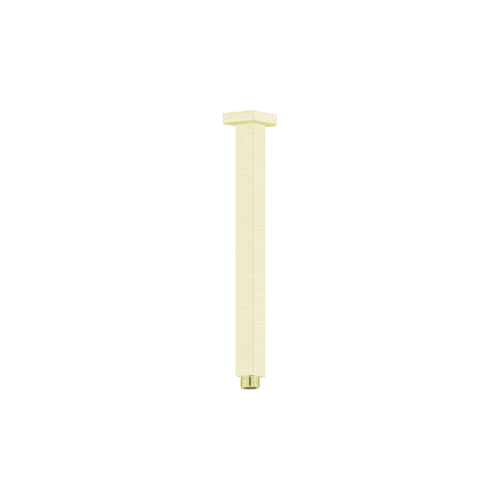 Square Ceiling Arm 300mm Length Brushed Gold