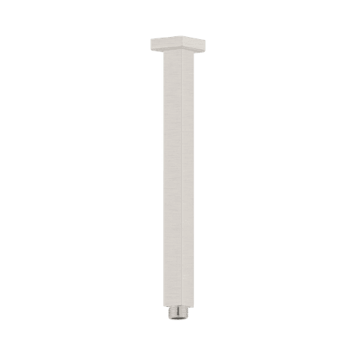 Square Ceiling Arm 300mm Length Brushed Nickel