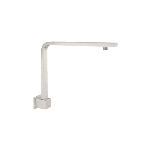 Square Swivel Shower Arm Brushed Nickel