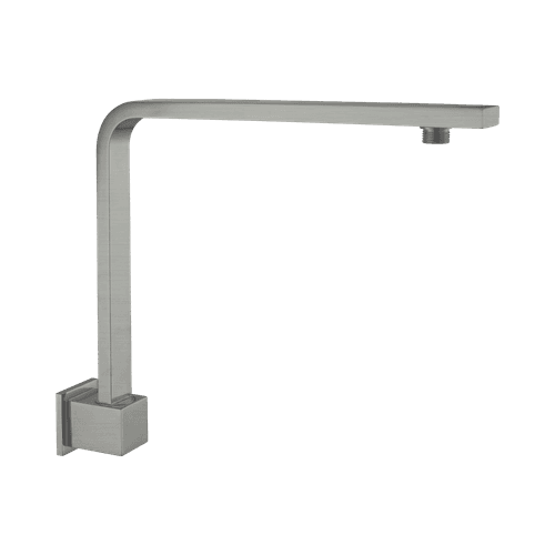 Square Swivel Shower Arm Gun Metal