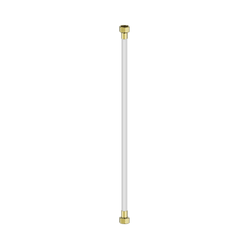 500mm Premium G1/2 Female Flixble Water  Connector Hose Brushed Gold