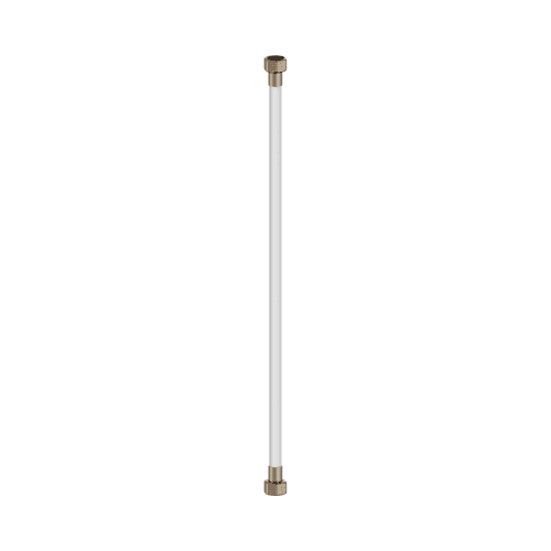 500mm Premium G1/2 Female Flixble Water  Connector Hose Brushed Bronze