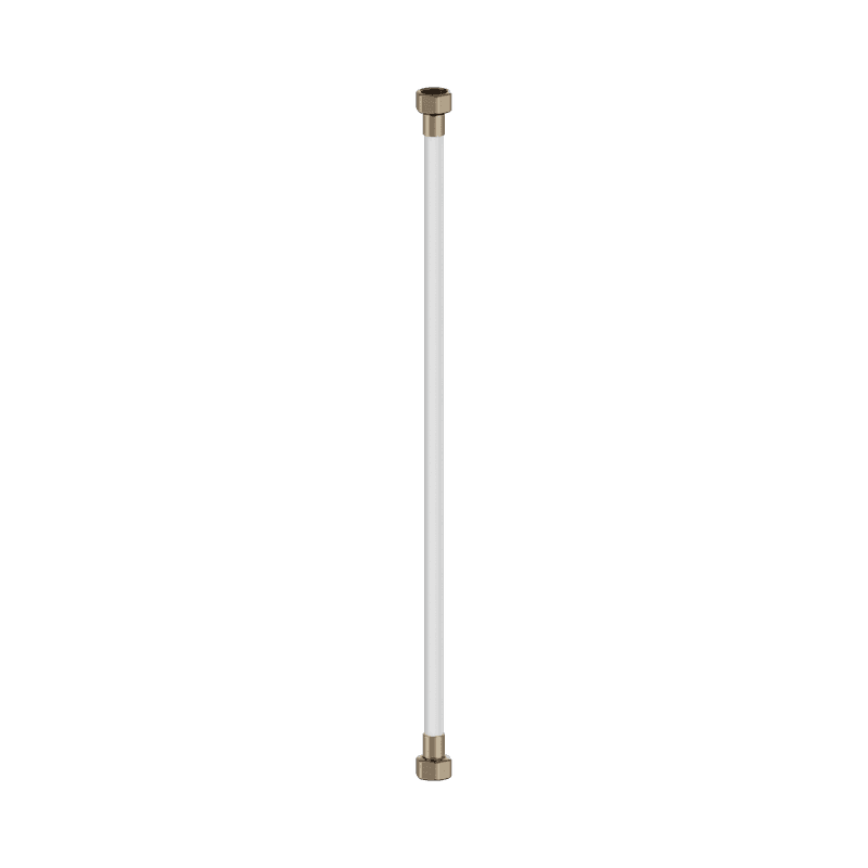 500mm Premium G1/2 Female Flixble Water  Connector Hose Brushed Bronze