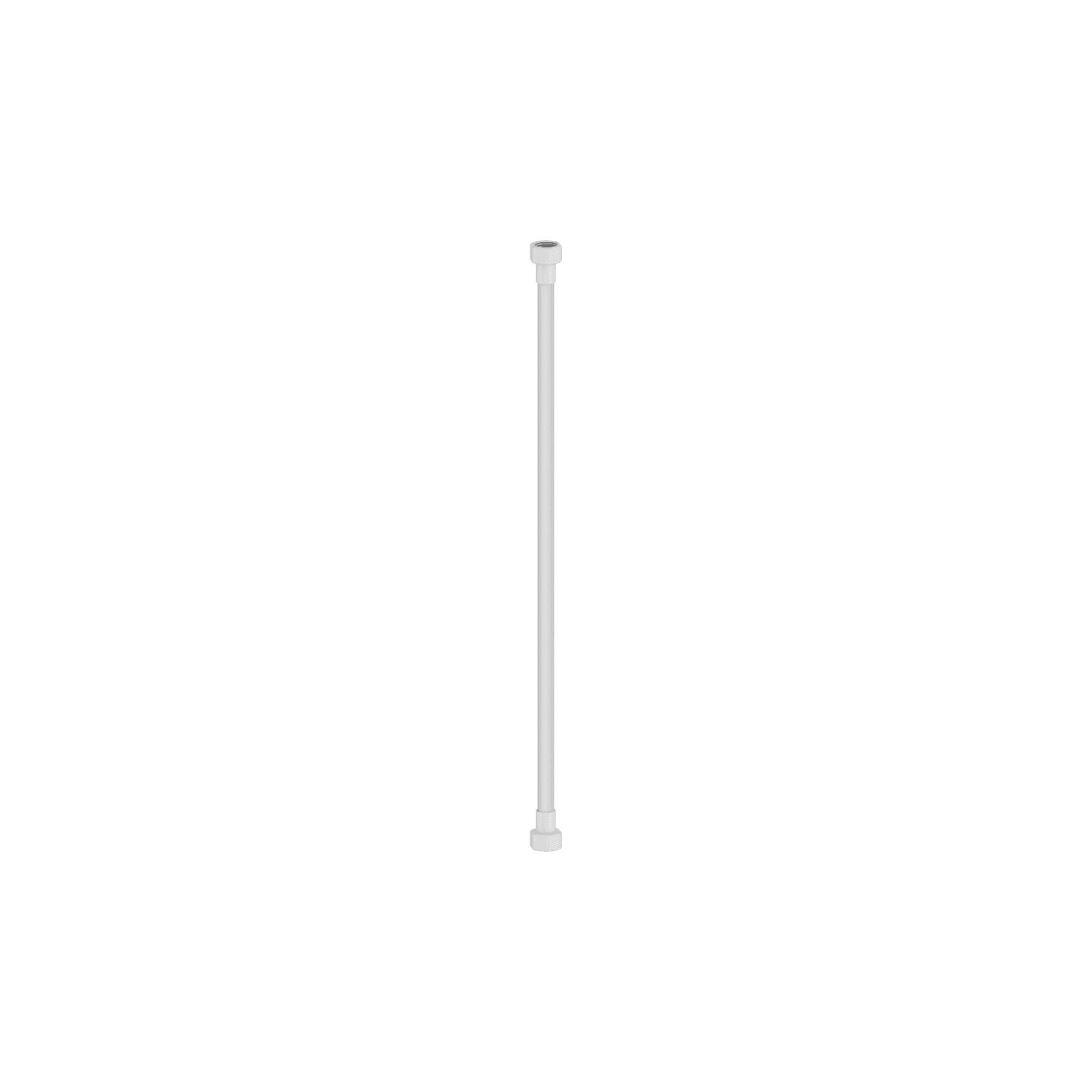 500mm Premium G1/2 Female Flixble Water  Connector Hose Matte White