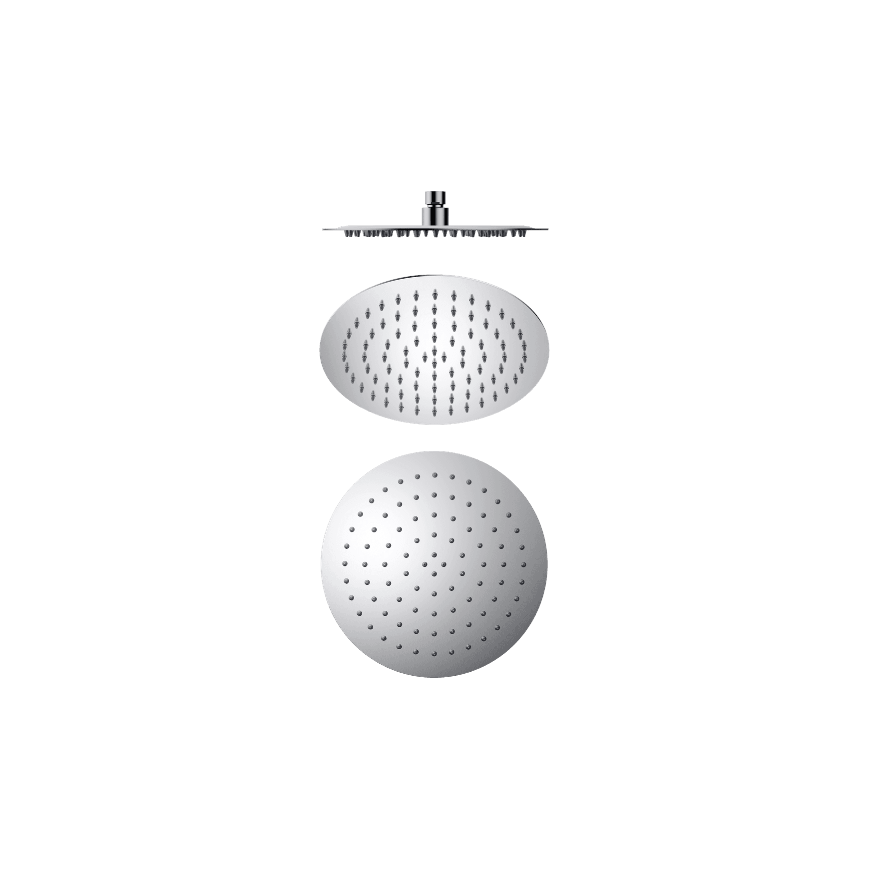250mm Round Stainless Steel Shower Head 4 Star Rating Chrome