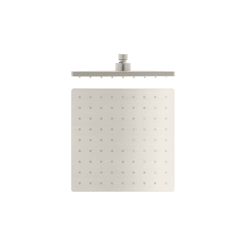 250mm Abs Square Shower Head Brushed Nickel