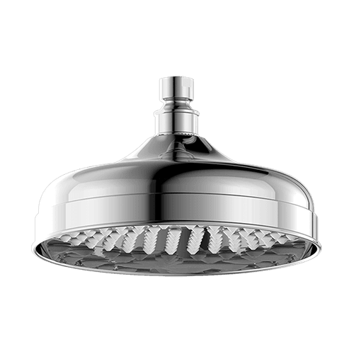York 200mm Shower Head Chrome