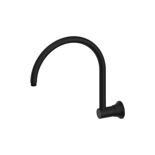 York Shower Arm Matte Black
