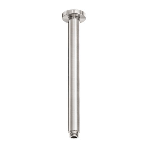Zen SS316L Round Ceiling Arm 300mm Length | Brushed Nickel