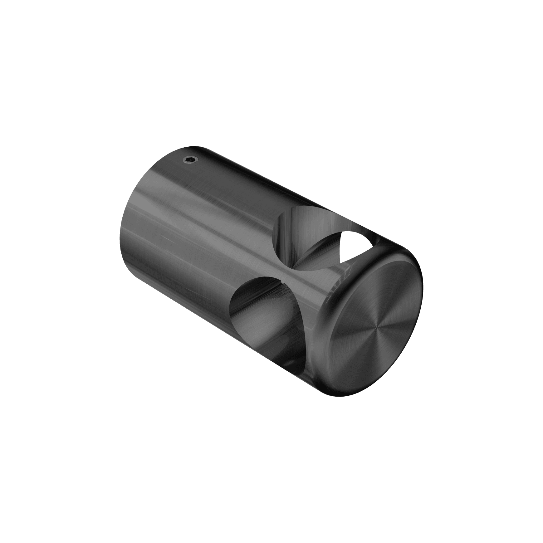 Mecca Care Make Your Own 32mm Grab Rail T Bar Bracket Gun Metal