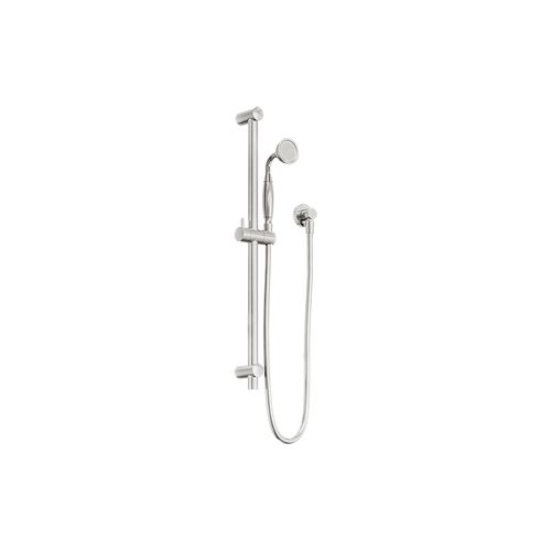 York Shower Rail With Metal Hand Shower Brushed Nickel