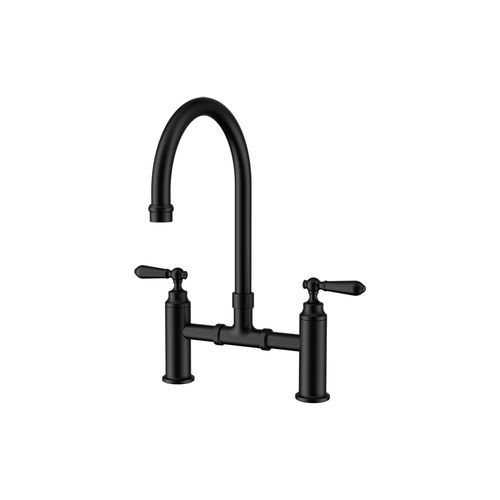 York Bridge Kitchen Set Matte Black